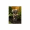 H60cm Tree Trunk Bird Bath Water Feature
