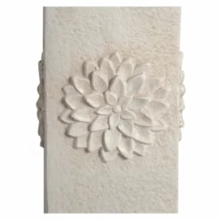 H83cm Budding Dahlia Solar Bird Bath Water Feature with Lights & Automation Function by Solaray -Polyresin Water Features Sales Shop DF0697 add image 4 24e6