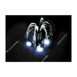 84cm Butterfly Brook Solar Bird Bath Water Feature with Lights by Solaray™ -Polyresin Water Features Sales Shop DF0698 add image 2 310b