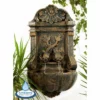 H86cm Verdi Aged Verdigris Wall Fountain by Ambienté