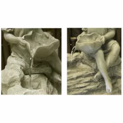 H42cm Girl Pouring Water Feature with LED Lights | Indoor/Outdoor Use by Ambienté 11 H42cm Girl Pouring Water Feature with LED Lights | Indoor/Outdoor Use by Ambienté -Polyresin Water Features Sales Shop WF0441 add image 3 a386