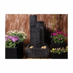 H92cm Cassia 3-Column Water Feature with Lights | Indoor/Outdoor Use by Ambienté -Polyresin Water Features Sales Shop WF0906 add image 2 3fca