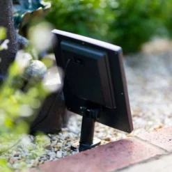 49cm Solar Tiered Tree Leaf Cascading Water Feature With Battery Backup and Lights By Solaray -Polyresin Water Features Sales Shop WF10460 6 5690