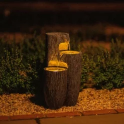 47cm Solar Textured Vases Pouring Bowls Tiered Cascading Water Feature With Battery Backup and Lights By Solaray 10 47cm Solar Textured Vases Pouring Bowls Tiered Cascading Water Feature With Battery Backup and Lights By Solaray -Polyresin Water Features Sales Shop WF10476 3 8e1b