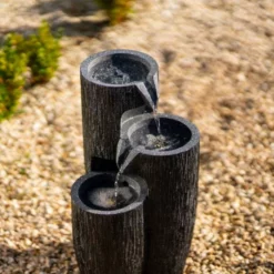 47cm Solar Textured Vases Pouring Bowls Tiered Cascading Water Feature With Battery Backup and Lights By Solaray 14 47cm Solar Textured Vases Pouring Bowls Tiered Cascading Water Feature With Battery Backup and Lights By Solaray -Polyresin Water Features Sales Shop WF10476 7 b21e