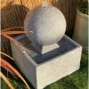 30cm Zen Rippling Sphere Water Feature