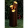 1m Polyresin Zen Column Water Feature With Lights