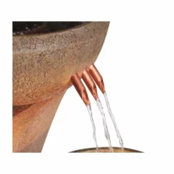 H109cm Friendship Fountain Water Feature with Lights | Indoor/Outdoor Use by Ambienté -Polyresin Water Features Sales Shop WF3187 add image 2 5eed