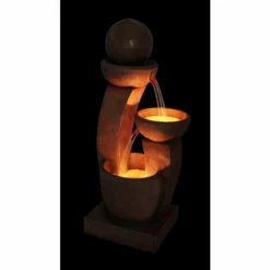 H109cm Friendship Fountain Water Feature with Lights | Indoor/Outdoor Use by Ambienté -Polyresin Water Features Sales Shop WF3187 add image 3 3c2f