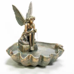 H78cm Fairy on a Clam Shell Water Feature by Ambienté 13 H78cm Fairy on a Clam Shell Water Feature by Ambienté -Polyresin Water Features Sales Shop WF3202 add image 5 5dd0