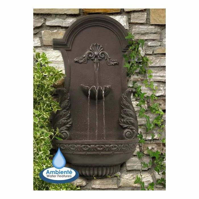 H83cm Angel Wings Wall Fountain by Ambienté 1 H83cm Angel Wings Wall Fountain by Ambienté