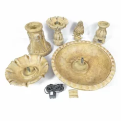 H150cm Regal Antique Effect 3-Tier Water Fountain -Polyresin Water Features Sales Shop WF3204ANT add image 7 a34d