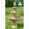 H150cm Regal Antique Effect 3-Tier Water Fountain