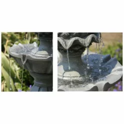 H150cm Regal Stone Effect 3-Tier Water Fountain by Ambienté 10 H150cm Regal Stone Effect 3-Tier Water Fountain by Ambienté -Polyresin Water Features Sales Shop WF3204 add image 1 b6ef