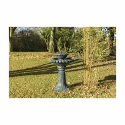 H79cm Victoriana Solar Bird Bath Water Feature with Lights by Solaray -Polyresin Water Features Sales Shop WF3501A add image 7 ad1f