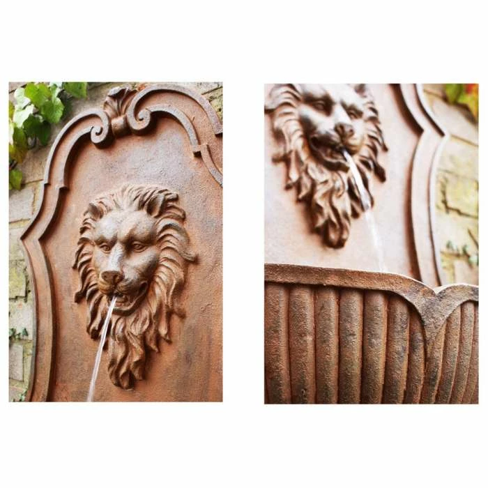 H75cm Gentle Lion Head Wall Fountain | Indoor/Outdoor Use 4 H75cm Gentle Lion Head Wall Fountain | Indoor/Outdoor Use - Image 4