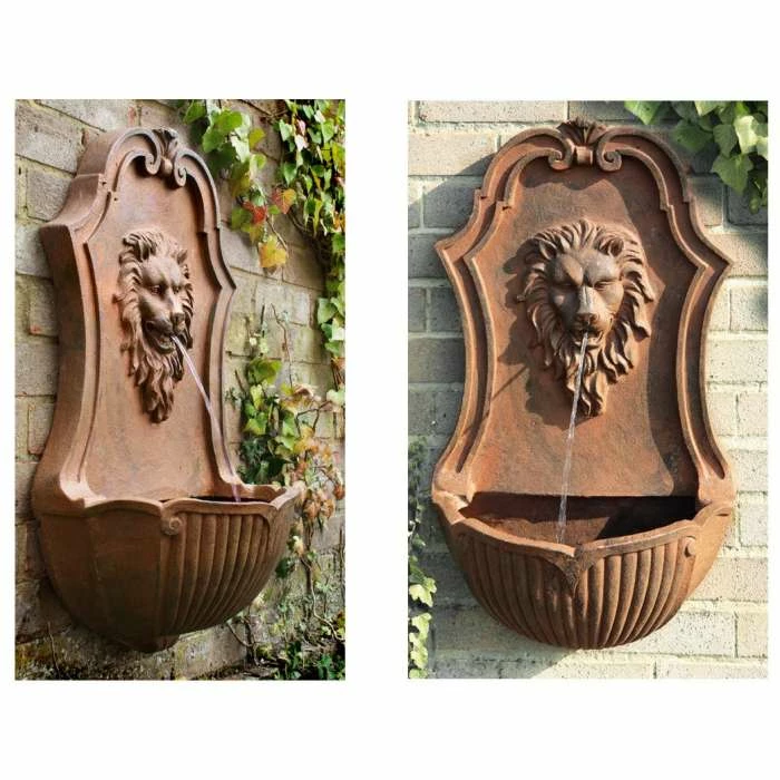 H75cm Gentle Lion Head Wall Fountain | Indoor/Outdoor Use 6 H75cm Gentle Lion Head Wall Fountain | Indoor/Outdoor Use - Image 6