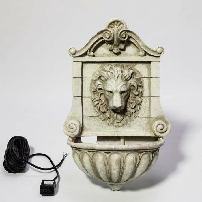 H50cm King Lion Head Wall Fountain - For Indoor/Outdoor Use by Ambienté 8 H50cm King Lion Head Wall Fountain - For Indoor/Outdoor Use by Ambienté - Image 8