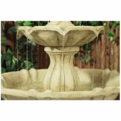 H98cm Elizabethan 2-Tier Water Feature by Ambienté -Polyresin Water Features Sales Shop WF3562 add image 1 c86b