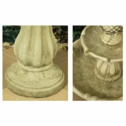 H98cm Elizabethan 2-Tier Water Feature by Ambienté -Polyresin Water Features Sales Shop WF3562 add image 3 f3fc