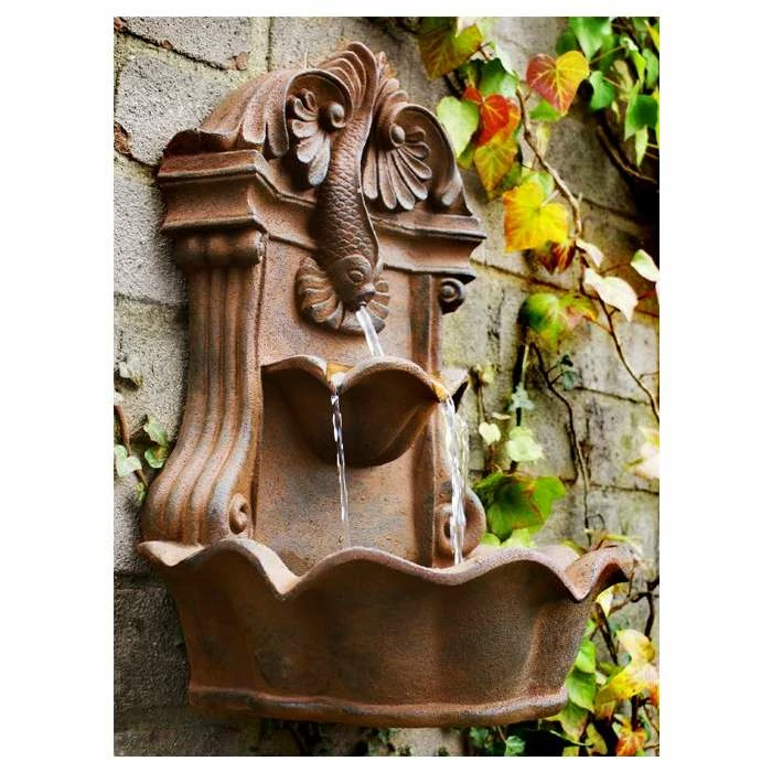 H40cm Fish Wall Fountain | Indoor/Outdoor Use by Ambienté 3 H40cm Fish Wall Fountain | Indoor/Outdoor Use by Ambienté - Image 3