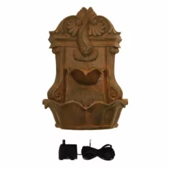 H40cm Fish Wall Fountain | Indoor/Outdoor Use by Ambienté 13 H40cm Fish Wall Fountain | Indoor/Outdoor Use by Ambienté -Polyresin Water Features Sales Shop WF3565 add image 5 cc4c