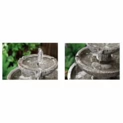 H42cm Hatfield 3-Tier Cascading Water Feature by Solaray -Polyresin Water Features Sales Shop WF3615 add image 2 859b