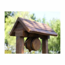 H74cm Solar Wishing Well Water Feature by Solaray -Polyresin Water Features Sales Shop WF3616 add image 6 720b