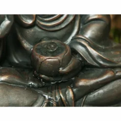 H39cm Anya Buddha Solar Water Feature by Solaray -Polyresin Water Features Sales Shop WF3666 add image 3 3292