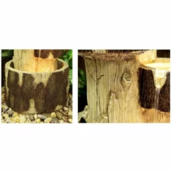 H75cm 3-Tier Log Cascading Water Feature with Lights | Indoor/Outdoor Use by Ambienté 10 H75cm 3-Tier Log Cascading Water Feature with Lights | Indoor/Outdoor Use by Ambienté -Polyresin Water Features Sales Shop WF3813 add image 2 e960