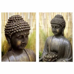 H57cm Blossoming Buddha Water Feature with Lights | Indoor/Outdoor Use by Ambienté 7 H57cm Blossoming Buddha Water Feature with Lights | Indoor/Outdoor Use by Ambienté -Polyresin Water Features Sales Shop WF3922 add image 1 2233