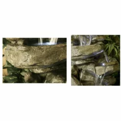 H100cm Thornton Hops 3-Tier Water Feature with Lights by Ambienté -Polyresin Water Features Sales Shop WF3925 add image 2 23d6
