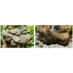 H56cm Meerkat Falls Water Feature with Lights | Indoor/Outdoor Use by Ambienté -Polyresin Water Features Sales Shop WF3968 add image 4 fd18