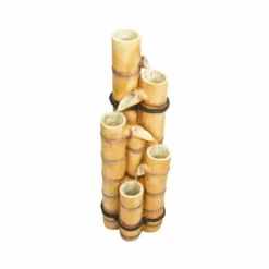H88cm Ginko 5-Tier Bamboo Water Feature by Ambienté -Polyresin Water Features Sales Shop WF5169 add image 2 c764