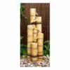 H88cm Ginko 5-Tier Bamboo Water Feature by Ambienté