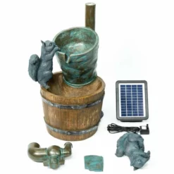 H72cm Buckets and Tap Solar Water Feature by Solaray -Polyresin Water Features Sales Shop WF5662 add image 5 94b1