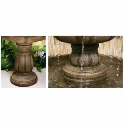 H93cm Jata 2-Tier Water Fountain 11 H93cm Jata 2-Tier Water Fountain -Polyresin Water Features Sales Shop WF6005 add image 4 ba8e