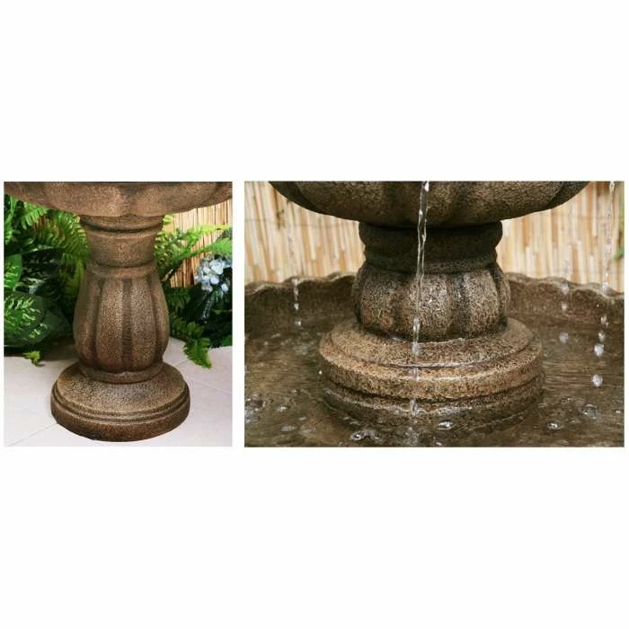 H93cm Jata 2-Tier Water Fountain 6 H93cm Jata 2-Tier Water Fountain - Image 6