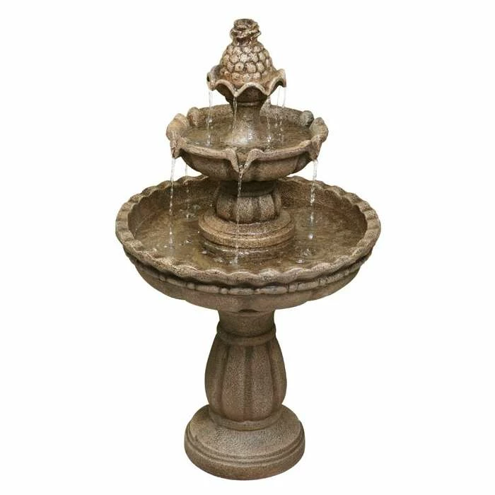 H93cm Jata 2-Tier Water Fountain 2 H93cm Jata 2-Tier Water Fountain - Image 2