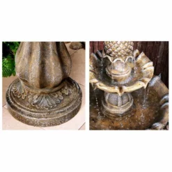 H100cm Zuvan 2-Tier Water Fountain by Ambienté -Polyresin Water Features Sales Shop WF6006 add image 2 462d