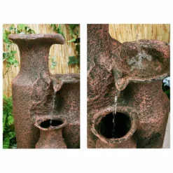 H84cm Sama Cascading Jars Water Feature | Indoor/Outdoor Use by Ambienté -Polyresin Water Features Sales Shop WF6007 add image 1 72d5