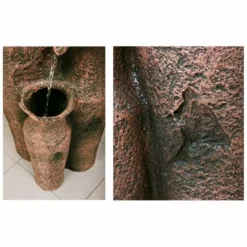 H84cm Sama Cascading Jars Water Feature | Indoor/Outdoor Use by Ambienté -Polyresin Water Features Sales Shop WF6007 add image 2 5213