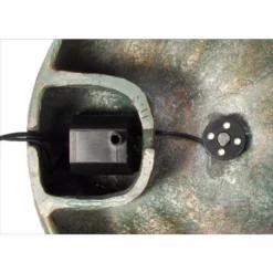 H30cm Fairy on Clam Shell Programmable Solar Water Feature with Lights by Solaray -Polyresin Water Features Sales Shop WF7060 add image 6 4f61