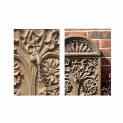 H72cm Arbury Rust Effect Wall Fountain by Ambienté -Polyresin Water Features Sales Shop WF7140 add image 2 5583