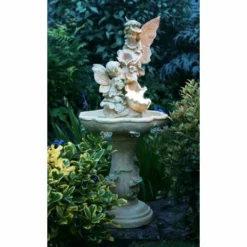 H105cm Fae Falls 4-Tier Cascading Water Feature with Lights by Ambienté -Polyresin Water Features Sales Shop WF7148 add image 1 d9a6
