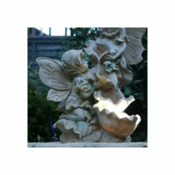 H105cm Fae Falls 4-Tier Cascading Water Feature with Lights by Ambienté -Polyresin Water Features Sales Shop WF7148 add image 6 0e83