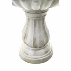 H93cm Rainy Days Ivory Effect Bird Bath Fountain with Lights 15 H93cm Rainy Days Ivory Effect Bird Bath Fountain with Lights -Polyresin Water Features Sales Shop WF8006 add image 6 1129