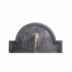H104cm Almeria Concrete Trough Water Feature with Classic Spout | Indoor/Outdoor Use by Ambienté -Polyresin Water Features Sales Shop WF8576 add image 7 c343