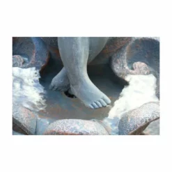 H107cm Minel Solar Bird Bath Water Feature by Solaray -Polyresin Water Features Sales Shop WF9301 add image 4 d6c3