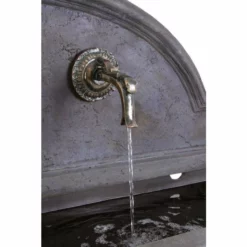 H100cm Sao Jorge Concrete Trough Water Feature with Classical Spouts by Ambienté -Polyresin Water Features Sales Shop WF9357 add image 3 e966